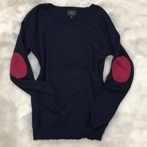 Market & Spruce Fierro Patch Sweater Size Small